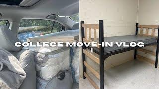 VLOG college move in day 2023  UNC CHAPEL HILL