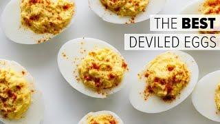 DEVILED EGGS  how to make the best deviled eggs recipe paleo keto whole30