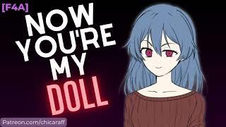 *CREEPY* Yandere Makes You Her DOLL Horror Cruel PossessivePsycho Unwilling Listener F4A