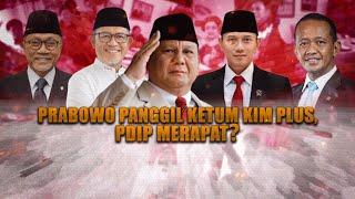 Prabowo Panggil Ketum KIM Plus PDIP Merapat?  AKIP tvOne