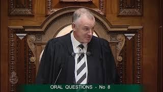 Question 8 - Hon Paul Goldsmith to the Minister for Regional Economic Development