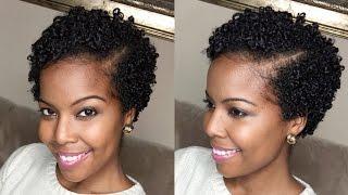 How To Wash N Go on Short Natural Hair  TWA