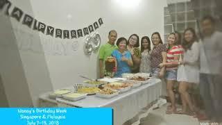 Happy Birthday Nanay  trip to SG & Malaysia