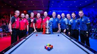 Team USA vs Team Europe  Match One  2022 Mosconi Cup