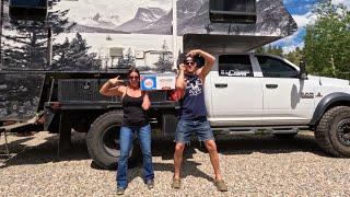 Living Offgrid Longer In Our 4x4 Truck Camper With Our Redodo Battery