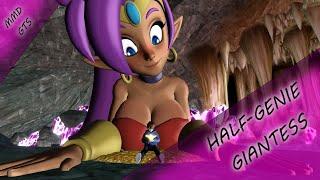 Half Genie Giantess  MMD GTS