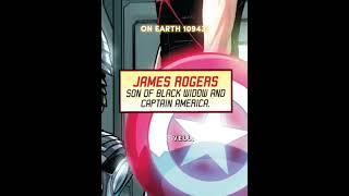 JAMES ROGERS somewhere... in another universe he exists. #shorts #natasharomanoff #steverogers