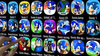 Sonic 1Sonic 2Sonic DashSonic ForcesSonic Dash 2Go Sanic GooSonic CD ClassicSonic Hedgehog 4