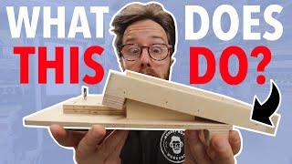 DIY CHAMFER JIG - Easy Build to up your FURNITURE PROJECTS