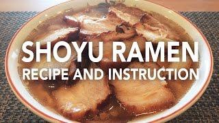 Complete Cooking Instructions of Ban Nai like Shoyu Ramen