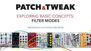 PATCH & TWEAK Basic Concept 4 Filter Modes