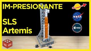 ESPECTACULAR Sistema de Lanzamiento Espacial Artemis de la NASA y LEGO Icons 10341  SLS Artemis