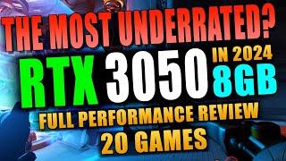 NVIDIA RTX 3050 8GB in 2024  Tested in 20 Games  Full Performance Review  1080p  1440p  4K