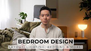 How To Design A Functional & Cozy Bedroom  Layout Lighting Storage Bedding & More