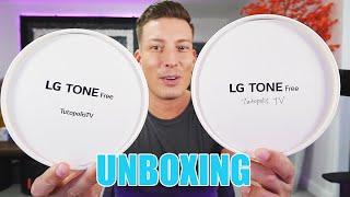 LG TONE Free DFP9 + DFP8 Bluetooth UV Kopfhörer Unboxing - Review  Deutsch  German 