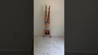 Feeling #strong when #handstanding and barely touching the wall #upupandaway
