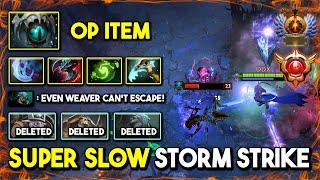 SUPER CANCER SLOW EYE STORM STRIKE MID Razor Eye of Skadi OP Item Build Even Weaver Cant Escape