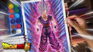 Speed Drawing Gohan Beast  Dragon Ball Super Mangá 