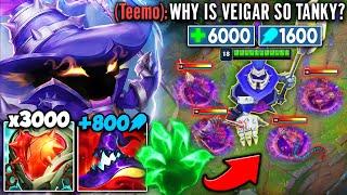 Veigar but I have infinitely scaling health and ability power 6000+ HEALTH 1600 AP