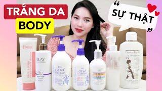 REVIEWTOP DƯỠNG TRẮNG DA BODY HOT NHẤT  CÓ TRẮNG THẬT KHÔNG?