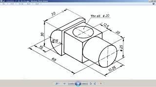 CATIA for beginners #26 Catia school CATIA V5 Basic 2D into 3D Modeling Basic