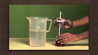 Making a thermometer with a jar and straw  Heat  Physics