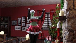 Christmas She Hulk Muscle Growth Story
