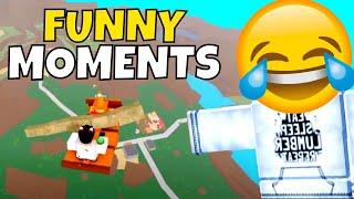 Lumber Tycoon 2 FUNNY MOMENTS #1