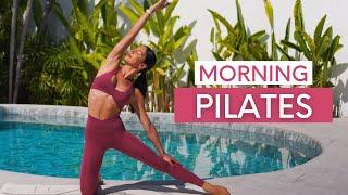 30 MIN MORNING PILATES  Full Body Mat Pilates Workout Moderate