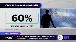 60% of global CEOs expect a recession by 2023 Conference Board