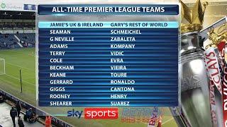 UK & Ireland XI vs World XI - Jamie Carragher & Gary Neville pick their Premier League dream teams