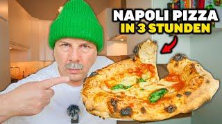 So kannst du eine NAPOLI PIZZA in 3 STUNDEN backen