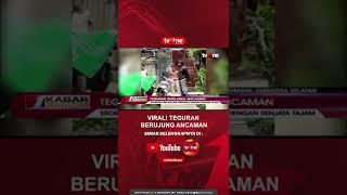 Viral Pria Ancam Tetangga Pakai Senjata Tajam di Palembang #Viral #tvOne #Pria #Ancaman