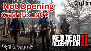 Red Dead Redemption 2 Not Launching Pc  Rdr2 Crash Issue Fix 100%