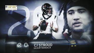 #20 C. J. Stroud QB Texans NFL Top 100 Players Of 2024