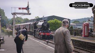 LMS Jubilee 45596 Bahamas - Peak Rail 1940s Weekend - 060724