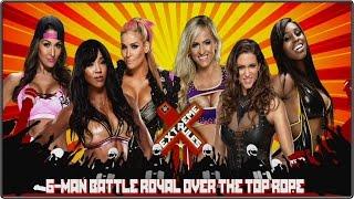 WWE 2K16 - Divas Battle Royal Over the top Rope