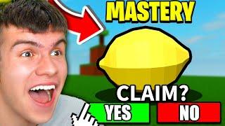 How To Get The LEMON MASTERY FAST In Roblox ABILITY WARS