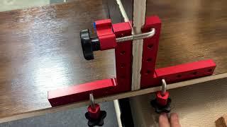 HARDELL 90 DEGREE CORNER CLAMPS WOODPECKERS KREG POCKETSCREWS CORNERCLAMPS VS MILESCRAFT EDGE GUIDE