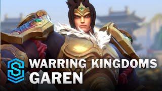 Warring Kingdoms Garen Wild Rift Skin Spotlight