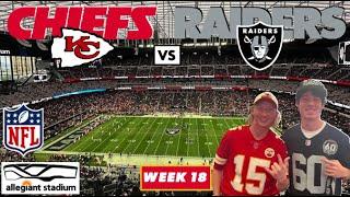 Chiefs vs Raiders in LAS VEGAS at ALLEGIANT STADIUM  Feat. AsRaidersDubsSharks  Vlog #106