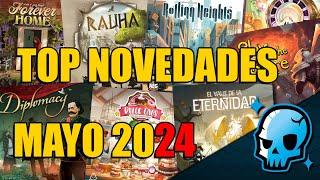  TOP NOVEDADES juegos de mesa MAYO 2024 