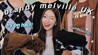 Huge Brandy Melville UK HAULReview *unboxing + try on haul*  Brandy Melville Collection