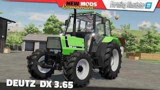 FS22  Deutz-Fahr DX 3.65 - Farming Simulator 22 New Mods Review 2K60