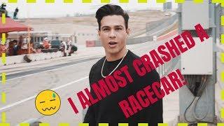 Ray Diaz - I almost crashed a race car *CLICK BAIT*