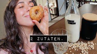 Soo lecker & schnell Hafermilch & Bagels selbermachen I Food Vlog