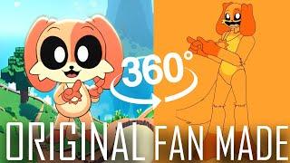 Smiling Critters POKÉDANCE Original vs FAN ANIMATION Poppy Playtime Chapter 3 Animation 360°