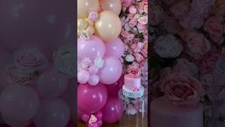 Pink Party Decor #balloons