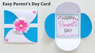 Parents Day Card Making Handmade  Easy & Beautiful Card For Parents Day  DIY Parents Day Card