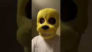 FNaF The Silver Eyes SPRING BONNIE HEAD progress log 2 -JAW TEST